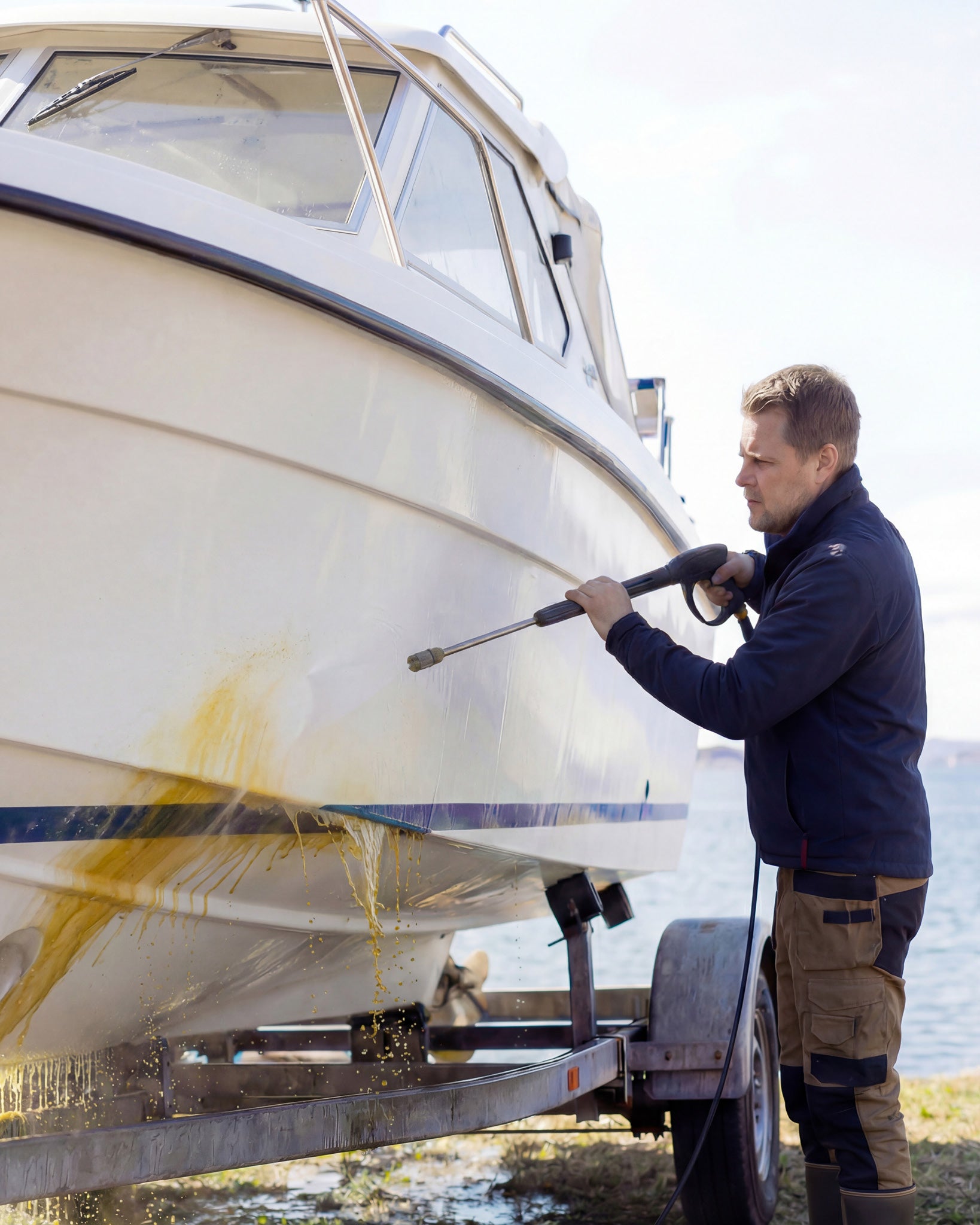 GRUNT! effektiv og skånsom båtrens fra Boat Buddy