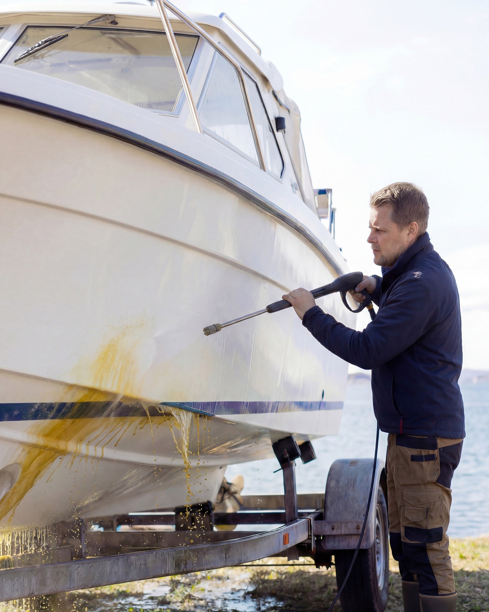 GRUNT! effektiv og skånsom båtrens fra Boat Buddy