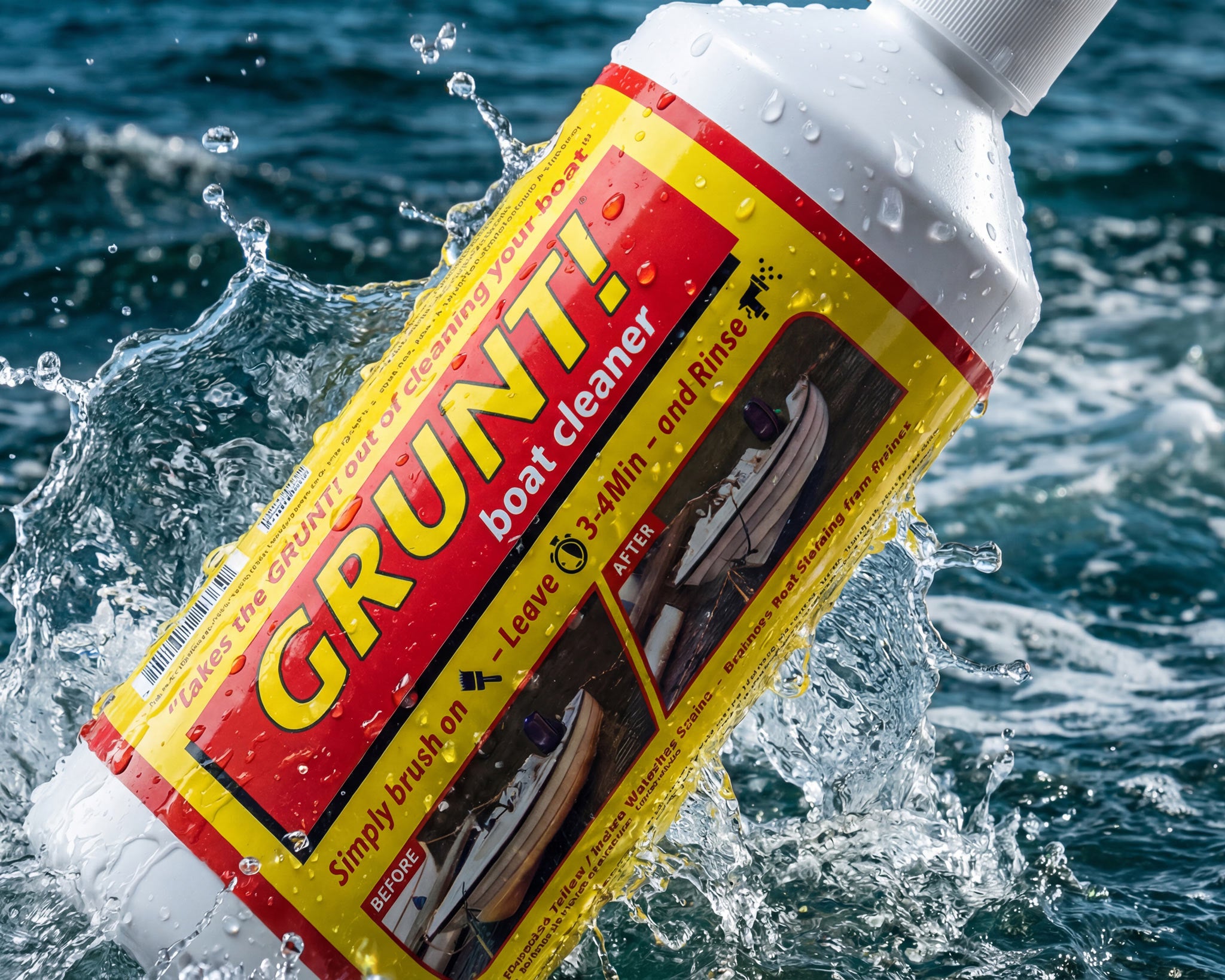 GRUNT! effektiv og skånsom båtrens fra Boat Buddy