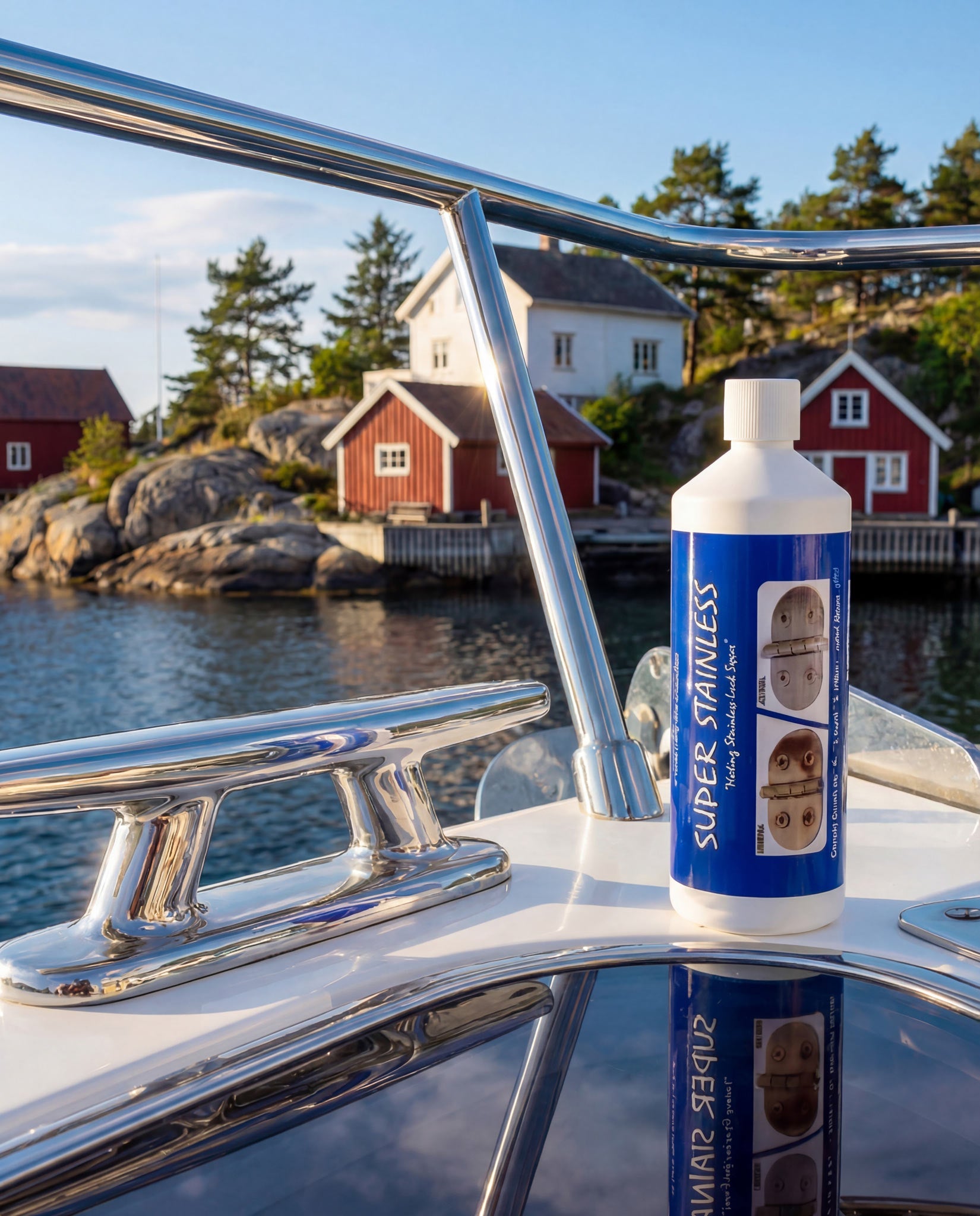 Super Stainless for polering og vedlikehold av rustfritt stål