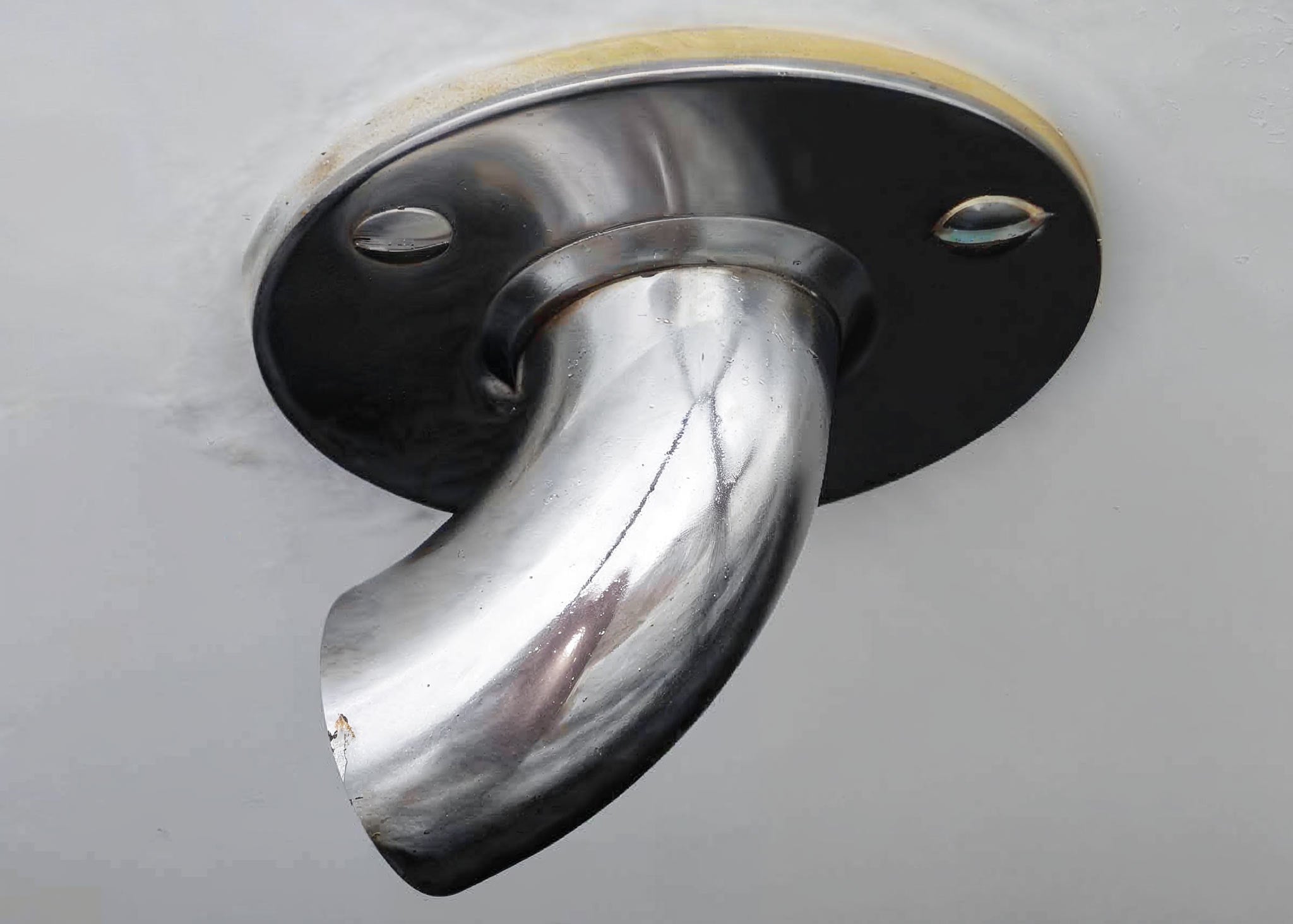 Rustfritt stål etter behandling med Super Stainless