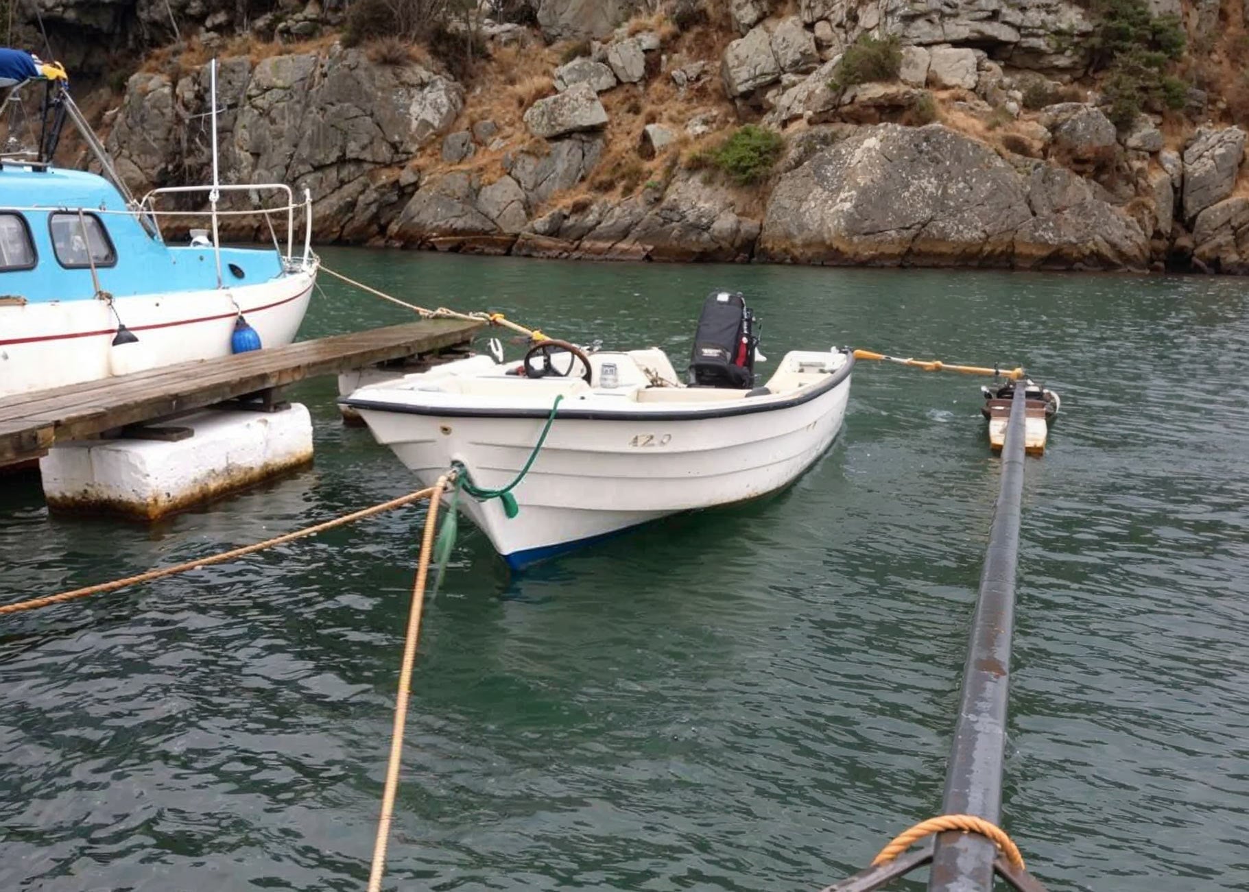 Gelcoat etter rengjøring med GRUNT!