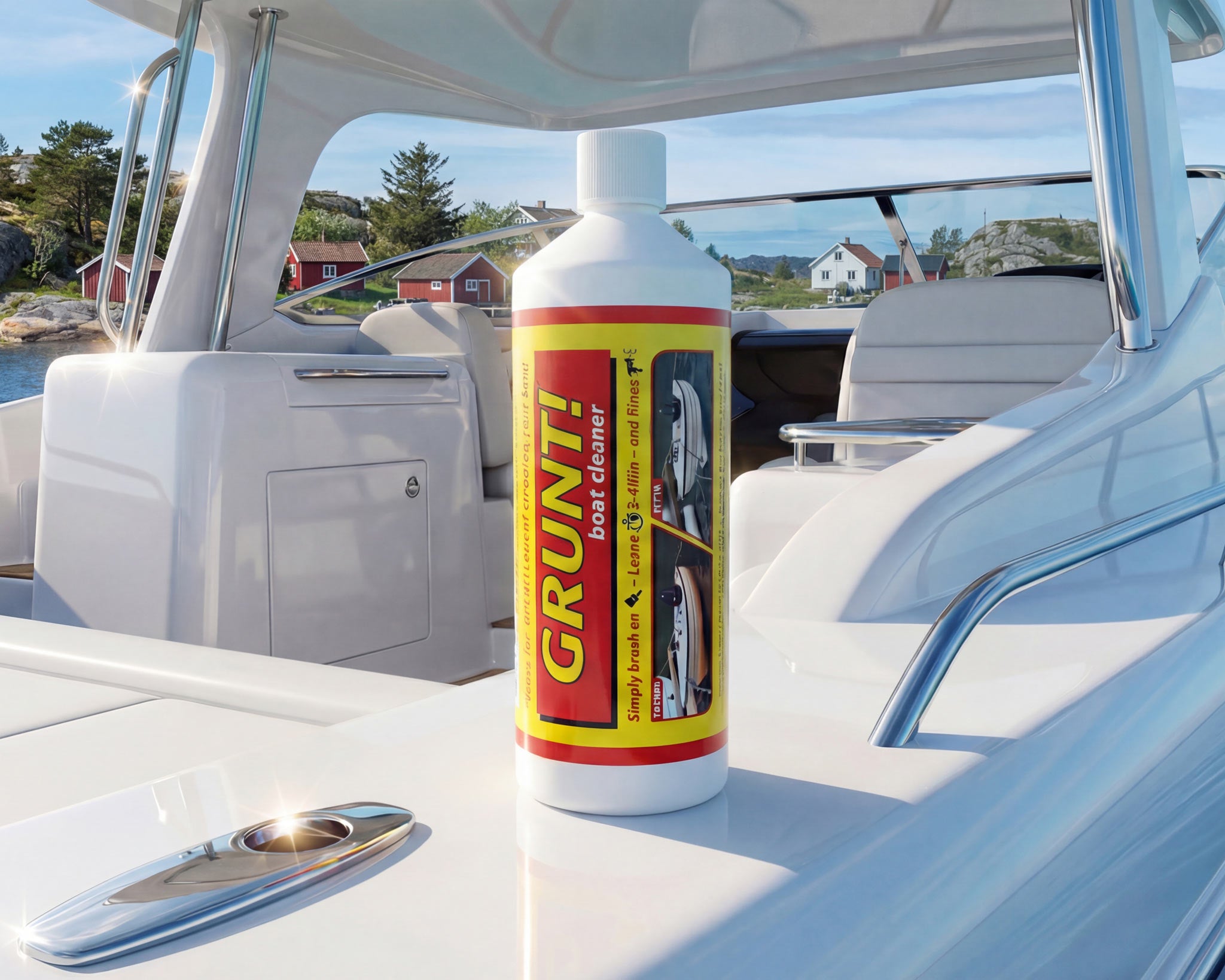 GRUNT! effektiv og skånsom båtrens fra Boat Buddy