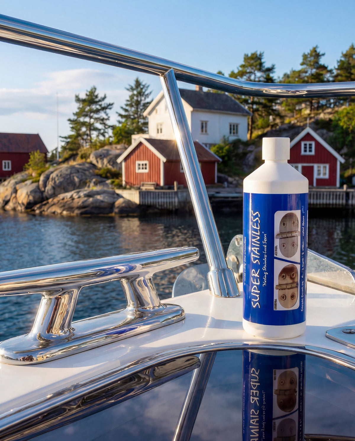 Super Stainless for polering og vedlikehold av rustfritt stål