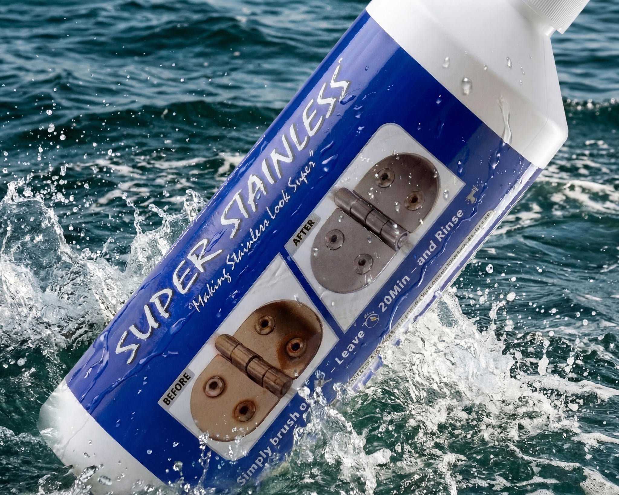 Super Stainless for polering og vedlikehold av rustfritt stål