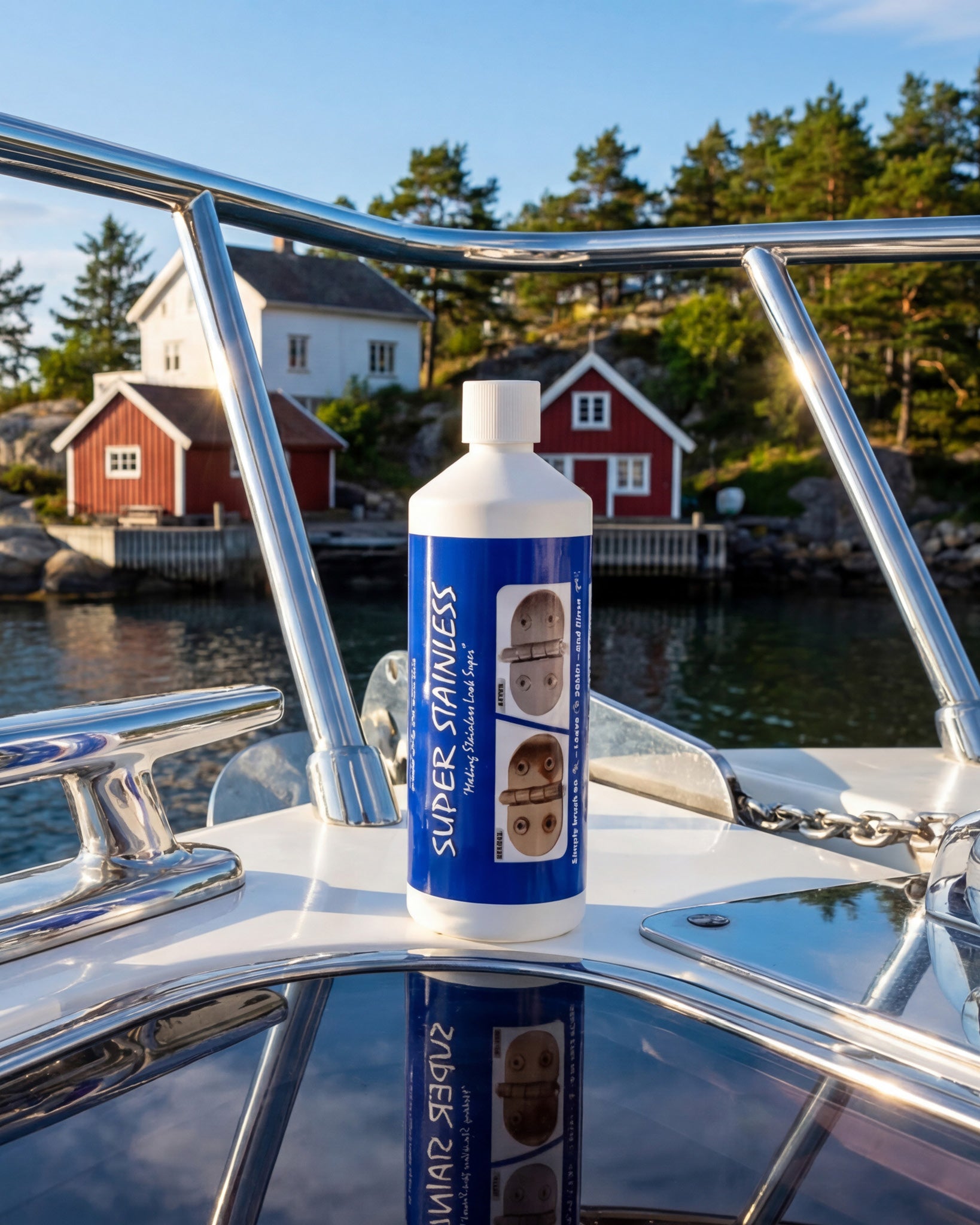 Super Stainless for polering og vedlikehold av rustfritt stål