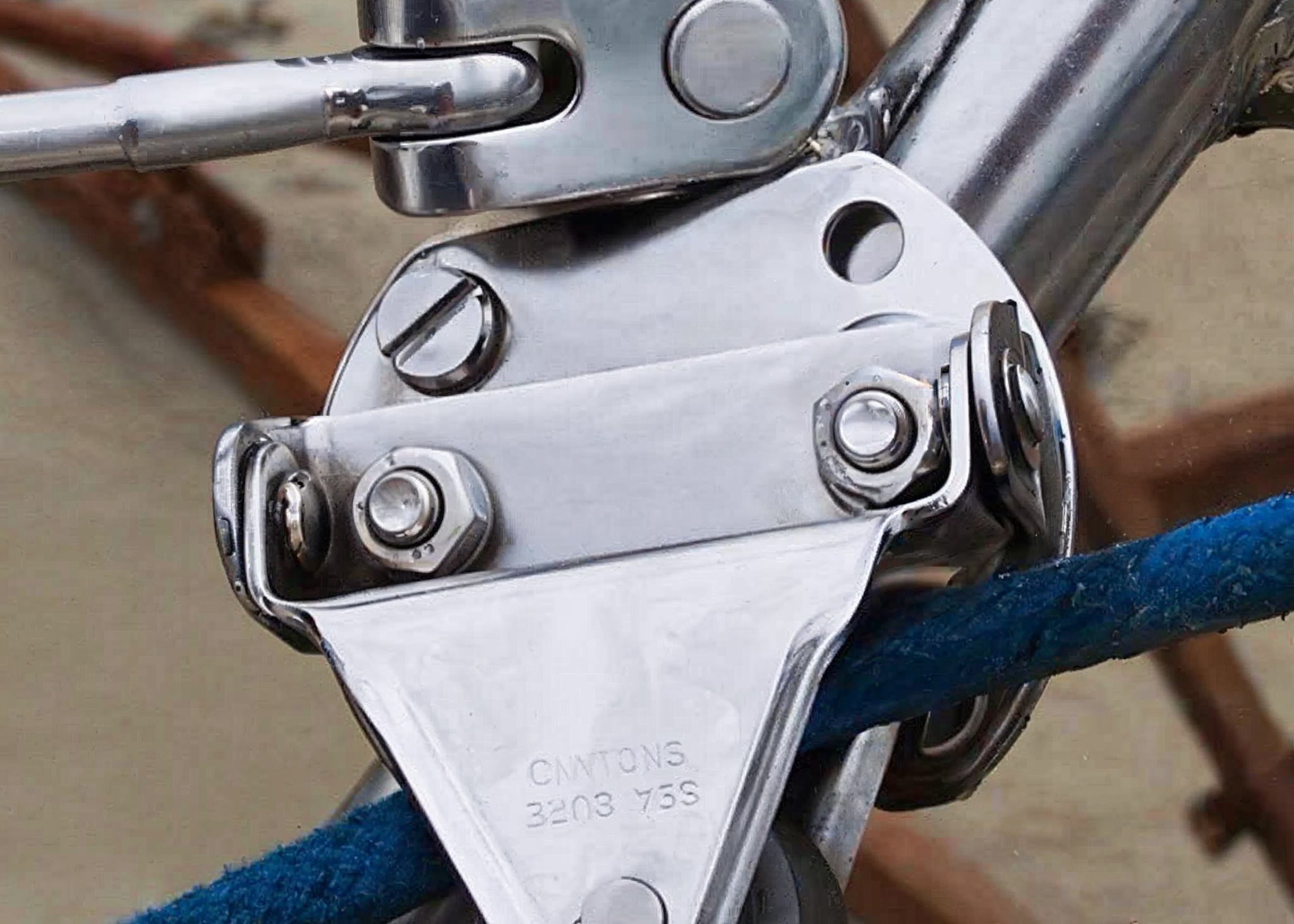 Rustfritt stål etter behandling med Super Stainless