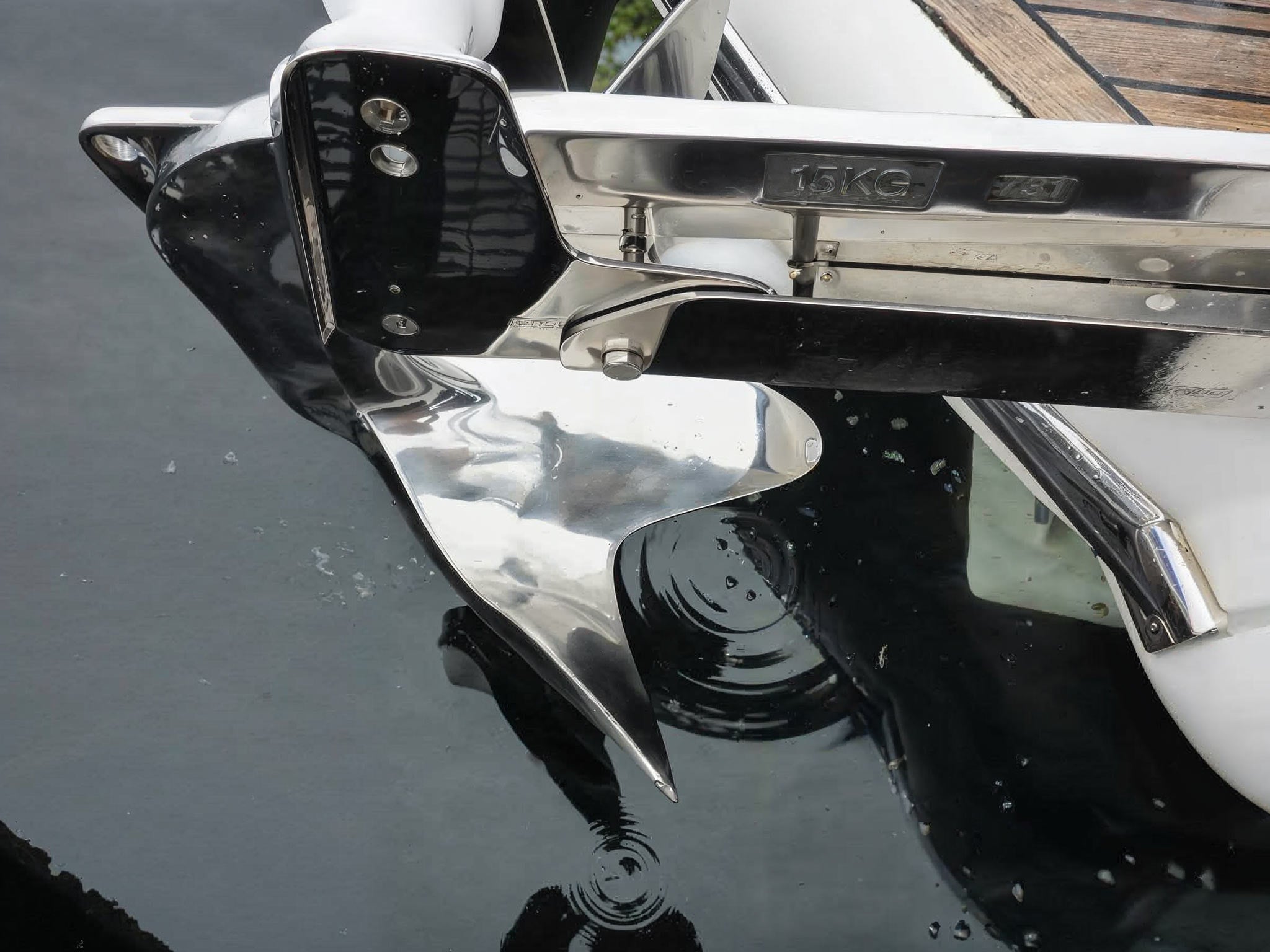 Rustfritt stål etter behandling med Super Stainless